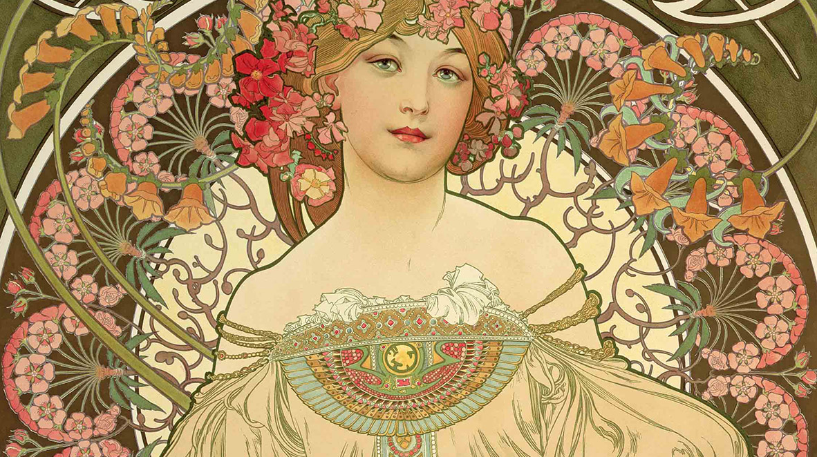 the french jewelry post - Les bijoux Art nouveau de Mucha