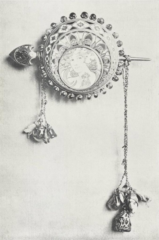 the french jewelry post - Les bijoux Art nouveau de Mucha