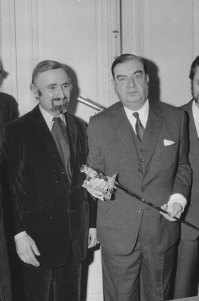 Jean Vendome et Roger Caillois - 1971