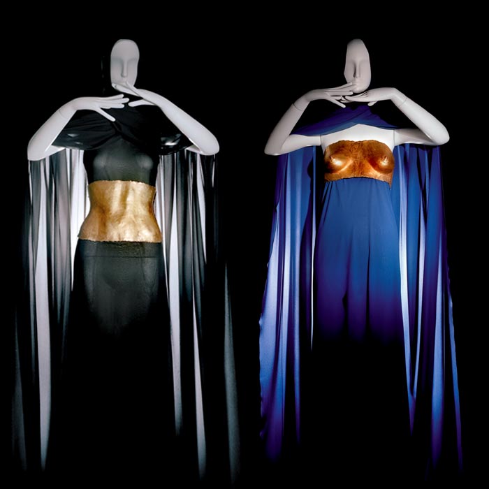 yves-saint-laurent-claude-lalanne-Robe-du-soir-corps-sculpte-robe-1969-sandrine-merle-the-french-jewelry-post