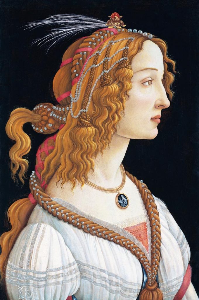 Simonetta Vespucci by Sandro Botticelli - Vers 1485 - Städel Museum