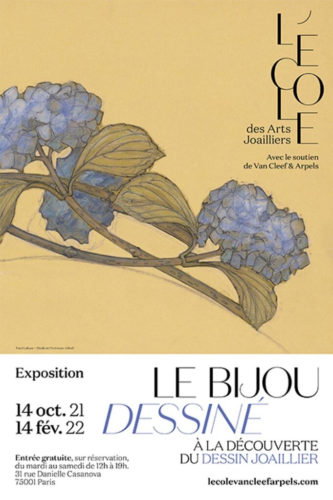 "Designing Jewels" exhibition at The School of Jewelry Arts, Paris - Until 14 February 2022