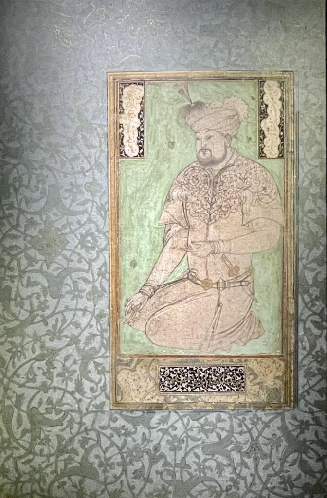 Portrait of Sultan Husayn Mirza Bayqara by Behzad - Ca 1490