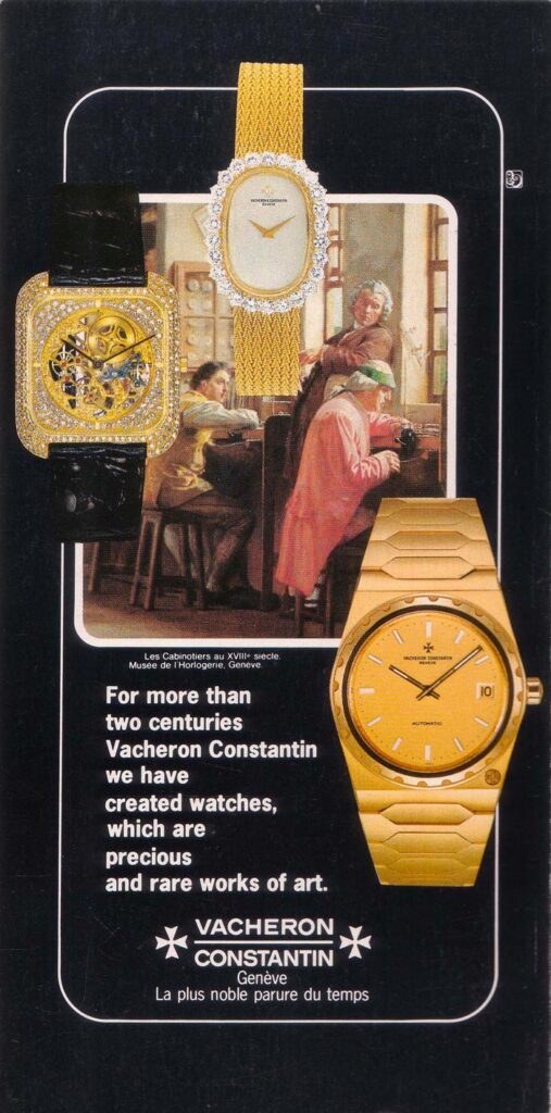Vacheron Constantin - Ad for "222" - 1977